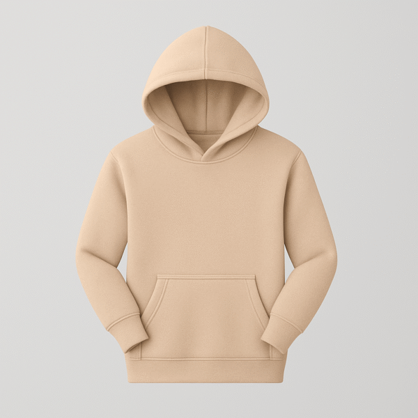 Kids Plain Hoodie (Skin Tone)