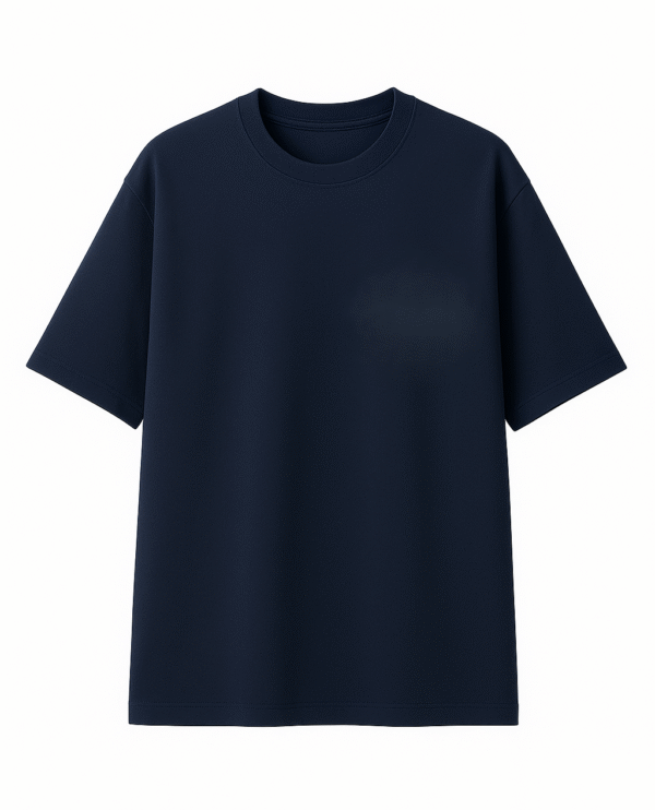 Over sized T-shirt (Navy Blue)