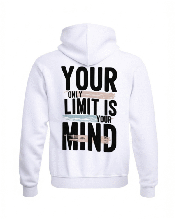 Printed Hoodie (White)