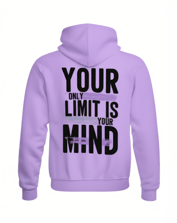 Printed Hoodie (Lavender)