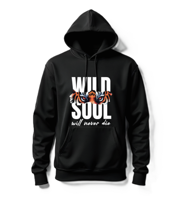 Printed Hoodie (Black)