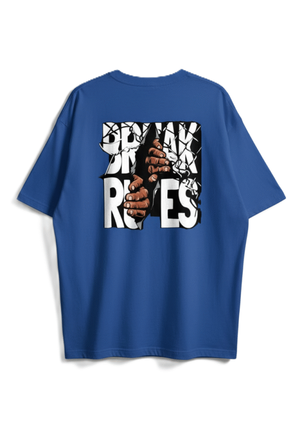 Printed Oversized (Blue)