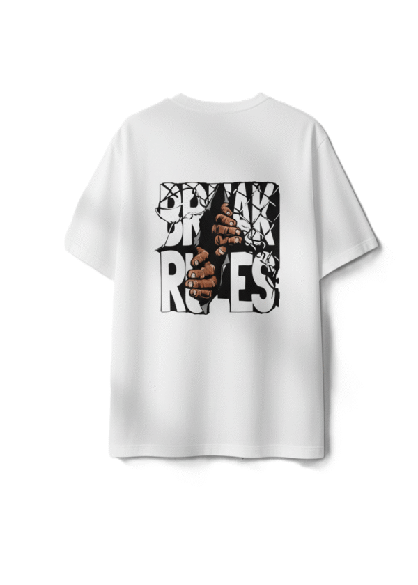 Printed Oversized (White)