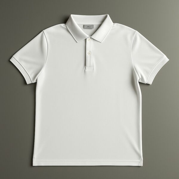 Polo Plain T-shirt White