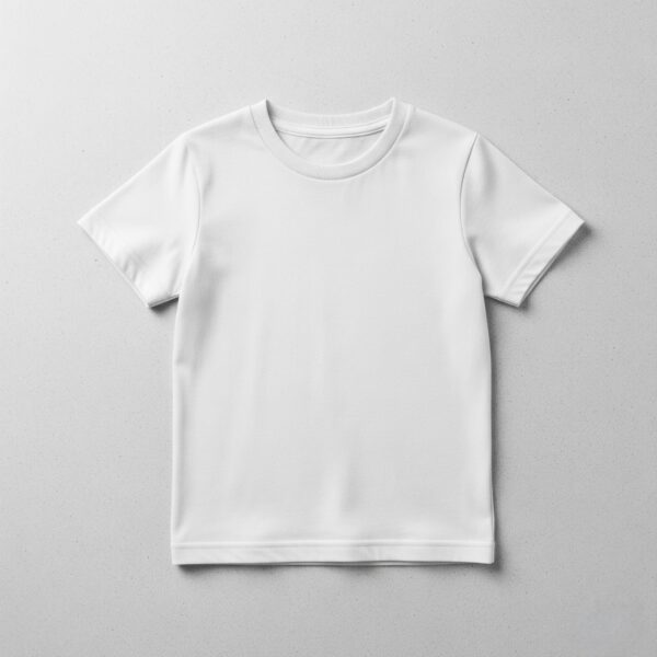 Kids Plain T-shirt (White)