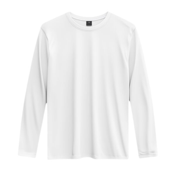 Plain Full Sleave T-shirt (White)
